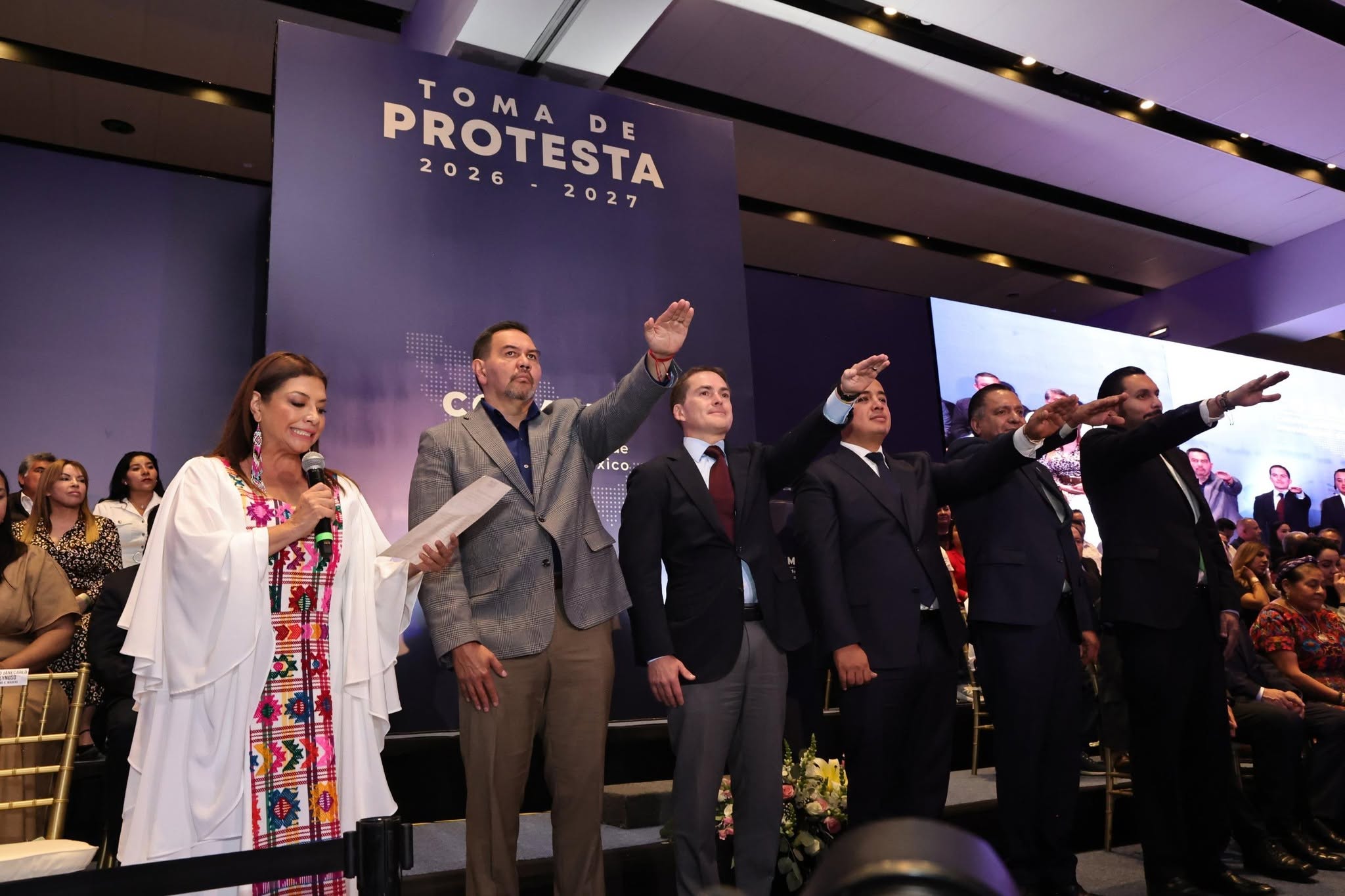 Toma de Protesta del Buró Ejecutivo de la CONAMM 2026
